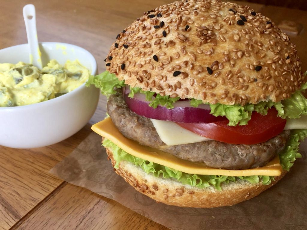 Ev Yapımı Hamburger